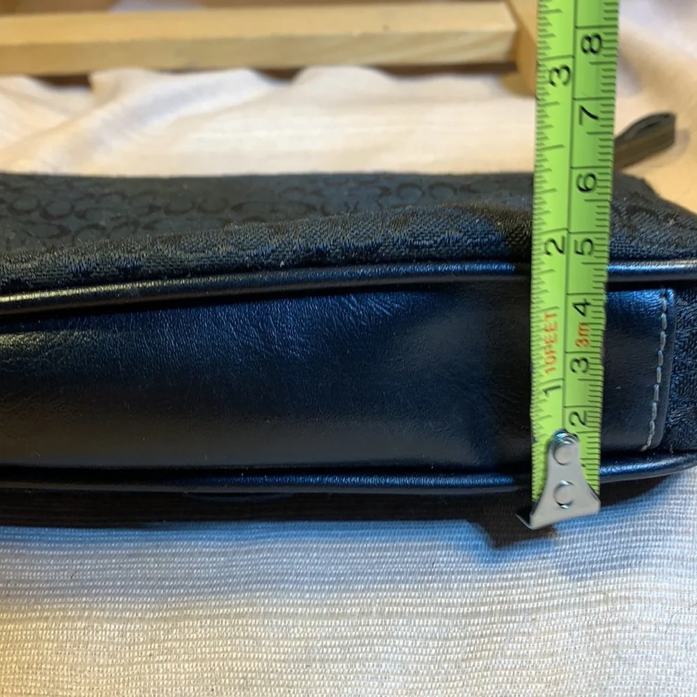 Coach vintage wallet/pouch leather/canvas